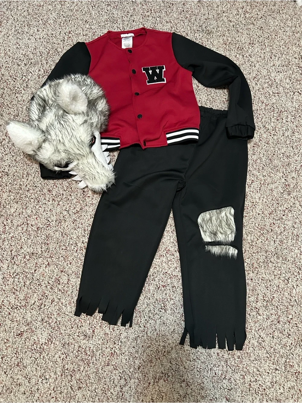 Pottery Barn Varsity Werewolf Halloween Costume with Sound